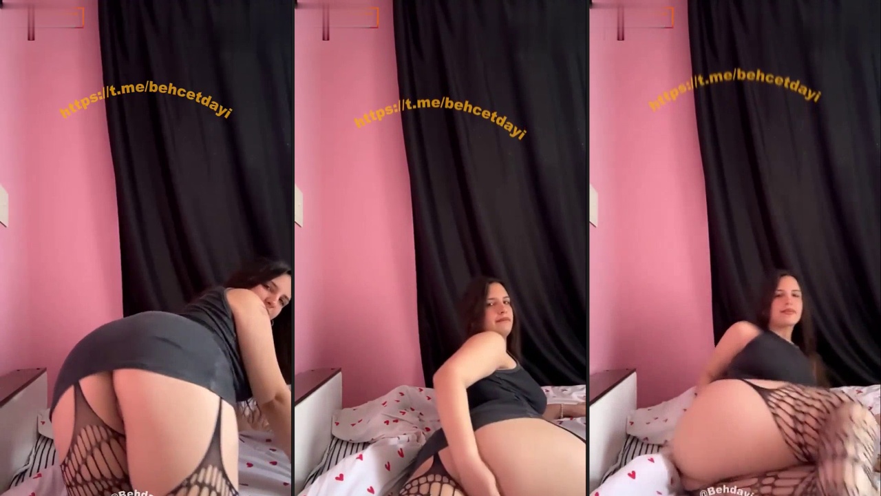 Güzel götlü Tusem Tuğçe’nin mastürbasyon videosu