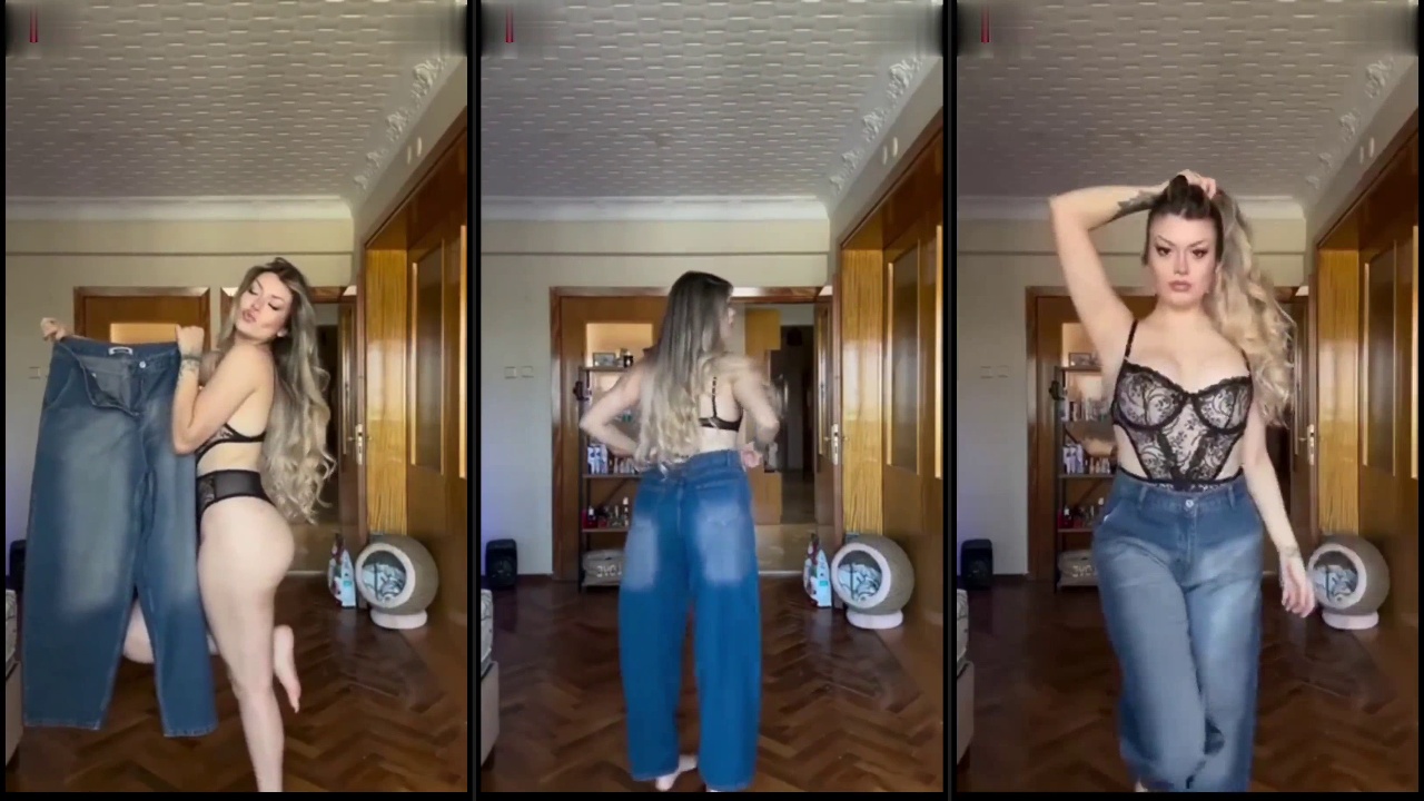 Simge Barankoğlu tangasıyla seksi giyimini sergiliyor